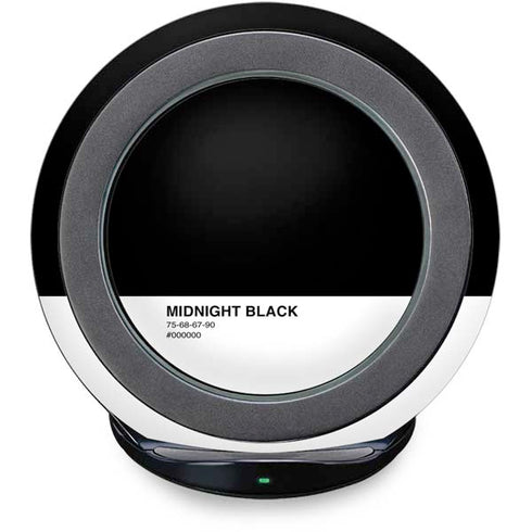 Midnight Black Fast Charge Wireless Charging Stand Skin